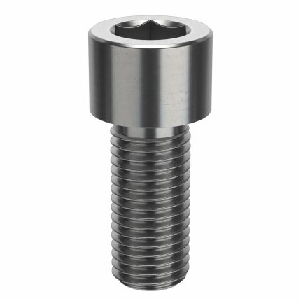 Socket Head Cap Screw: 7/8"-9 Thread Size, 2 in Lg, Std, Plain, Stainless Steel, 18-8, 5 PK