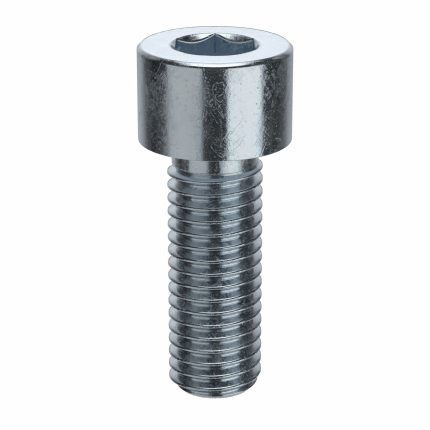 Socket Head Cap Screw: 5/8"-11 Thread Size, 1 3/4 in Lg, Std, Zinc Plated, Steel, 10 PK