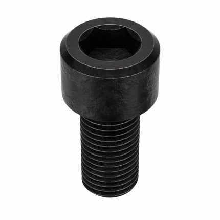 Socket Head Cap Screw: 7/16"-20 Thread Size, 7/8 in Lg, Std, Black Oxide, Steel, 3/8 in Drive, 25 PK