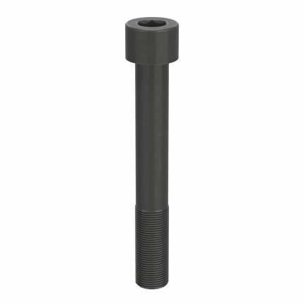 Socket Head Cap Screw: 1"-14 Thread Size, 7 in Lg, Std, Black Oxide, Steel, 1 in Head Ht