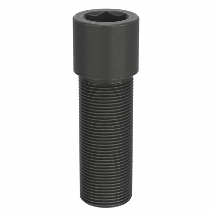 Socket Head Cap Screw: 1 3/8"-12 Thread Size, 3 1/2 in Lg, Std, Black Oxide, Steel, 1.375 in Head Ht