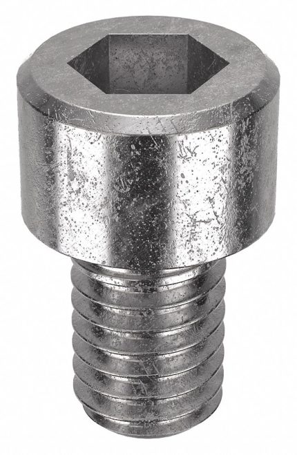 Socket Head Cap Screw: #8-36 Thread Size, 1/4 in Lg, Std, Plain, Stainless Steel, 18-8, 100 PK