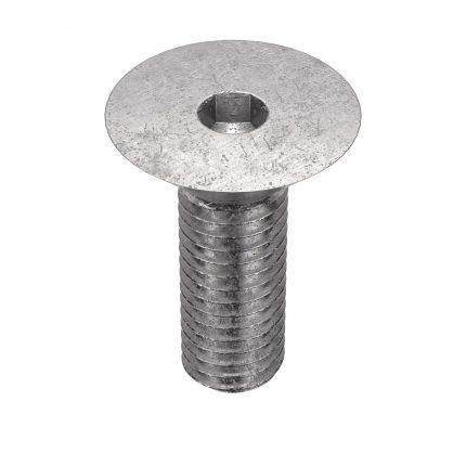 Socket Flat Head Screw: M8-1.25 Thread Size, 20 mm Lg, Flat, Plain, Stainless Steel, 18-8, 50 PK