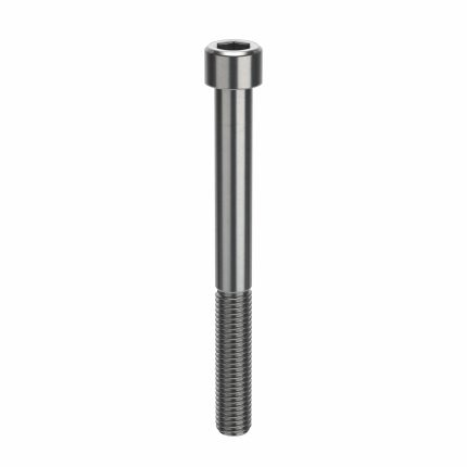 Socket Head Cap Screw: M12-1.75 Thread Size, 120 mm Lg, Std, Plain, Stainless Steel, 316, 10 PK
