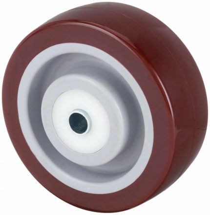 APPROVED VENDOR Caster Wheel: 4 in Wheel Dia., 1 1/2 in Wheel Wd, Polyurethane, 375 lb Load Rating