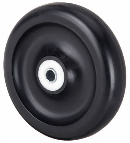 APPROVED VENDOR Caster Wheel: 5 in Wheel Dia., 1 1/4 in Wheel Wd, Polyolefin, 350 lb Load Rating