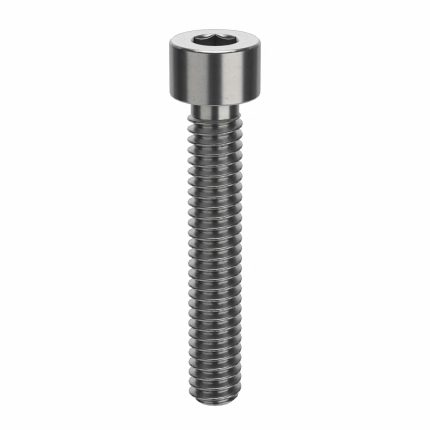 Socket Head Cap Screw: #5-40 Thread Size, 3/4 in Lg, Std, Plain, Stainless Steel, 316, 100 PK