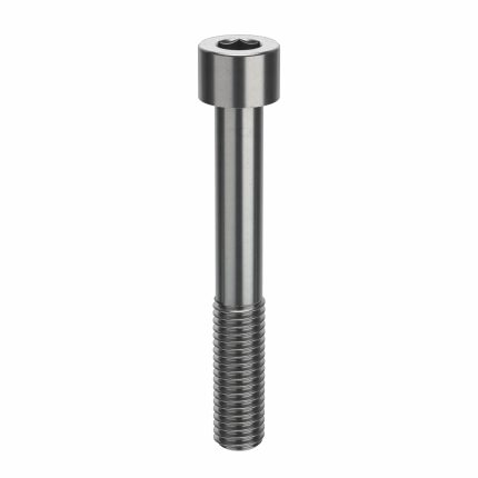 Socket Head Cap Screw: 1/2"-13 Thread Size, 3 1/2 in Lg, Std, Plain, Stainless Steel, 316, 5 PK