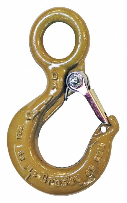 CROSBY Sling Hook: 22,000 lb Working Load Limit, 100 Hook Grade, Alloy Steel, 3 in Hook Opening Wd