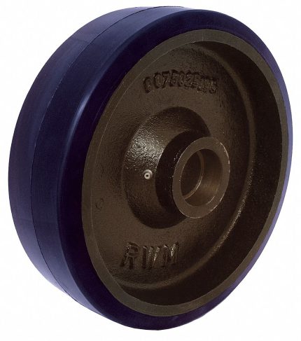 APPROVED VENDOR Caster Wheel: 8 in Wheel Dia., 4 in Wheel Wd, Polyurethane, 3,500 lb Load Rating