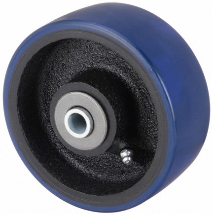 APPROVED VENDOR Caster Wheel: 5 in Wheel Dia., 2 in Wheel Wd, Polyurethane, 1,050 lb Load Rating