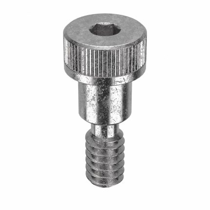 Shoulder Screw: Std Shoulder Screw, #10-24 Thr Size, 3/8 in Thr Lg, 1/4 in Shoulder Lg, Std, 4 PK
