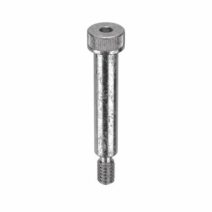 Shoulder Screw: Std Shoulder Screw, #10-24 Thr Size, 3/8 in Thr Lg, 1 1/4 in Shoulder Lg, Std, 4 PK