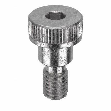 Shoulder Screw: Std Shoulder Screw, 3/8"-16 Thr Size, 5/8 in Thr Lg, 3/8 in Shoulder Lg, Std, 4 PK