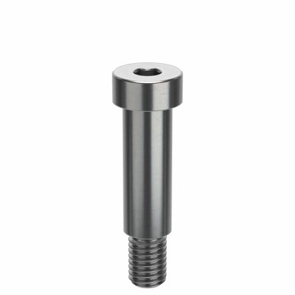 Shoulder Screw: Std Shoulder Screw, 1/2"-13 Thr Size, 3/4 in Thr Lg, 5 in Shoulder Lg, Std, 2 PK
