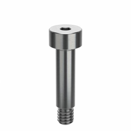 Shoulder Screw: Std Shoulder Screw, #10-24 Thr Size, 3/8 in Thr Lg, 1 3/4 in Shoulder Lg, Std, 2 PK