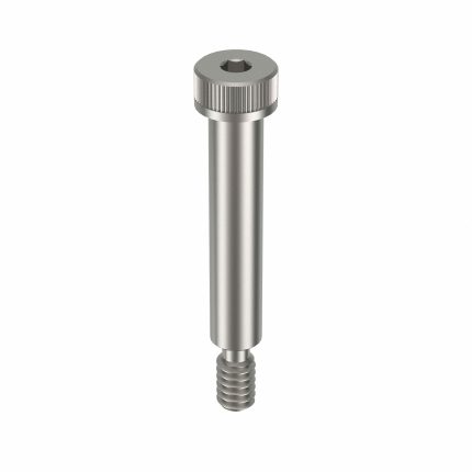 Shoulder Screw: Std Shoulder Screw, #10-24 Thr Size, 3/8 in Thr Lg, 1 1/4 in Shoulder Lg, Std, 2 PK