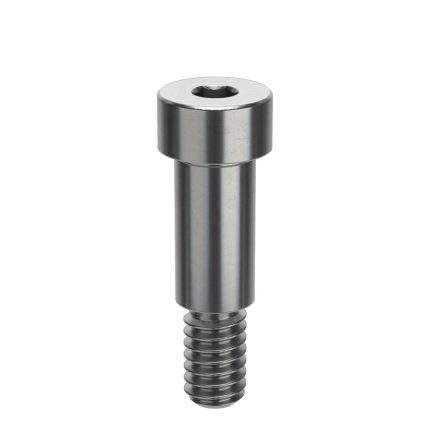 Shoulder Screw: Std Shoulder Screw, 1/4"-20 Thr Size, 7/16 in Thr Lg, 5/8 in Shoulder Lg, Std, 4 PK