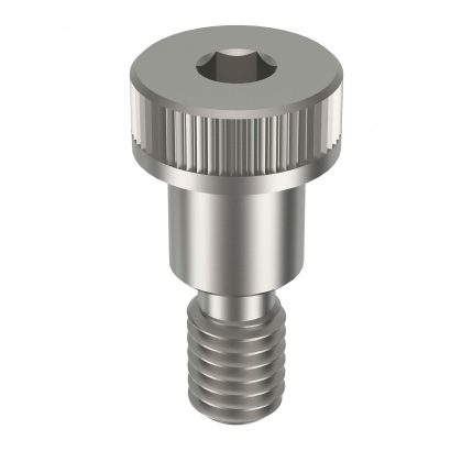 Shoulder Screw: Std Shoulder Screw, 3/8"-16 Thr Size, 5/8 in Thr Lg, 1/2 in Shoulder Lg, Std, 2 PK