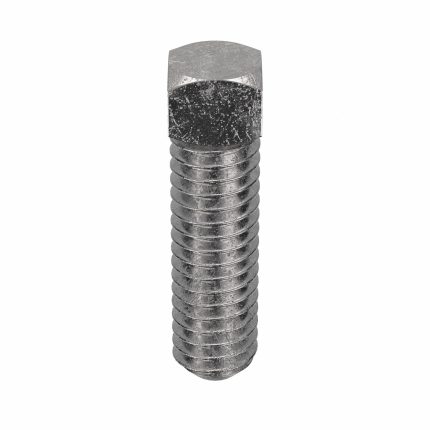 Socket Set Screw: 5/16"-18 Thread Size, 1 in Overall Lg, Cup pt, Stainless Steel, Plain, 10 PK