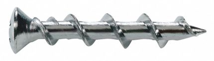 One Piece Self-Threading Anchors