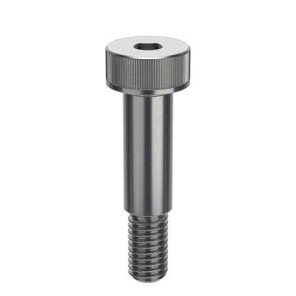 Shoulder Screw: Std Shoulder Screw, M5-0.8 Thr Size, 9.5 mm Thr Lg, 16 mm Shoulder Lg, Std, 5 PK