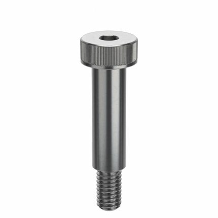 Shoulder Screw: Std Shoulder Screw, M6-1 Thr Size, 11 mm Thr Lg, 30 mm Shoulder Lg, Std, Plain, 5 PK