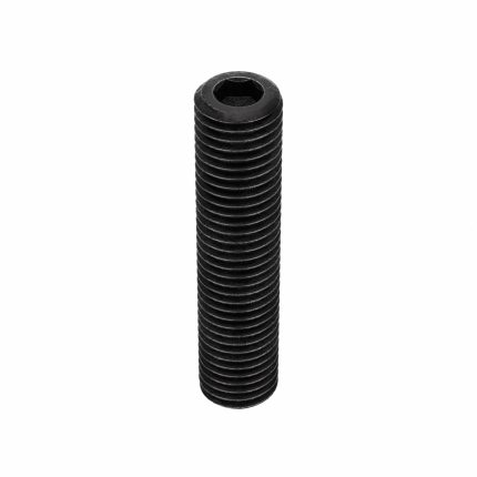 Socket Set Screw: 3/4"-10 Thread Size, 3 1/2 in Overall Lg, Cup pt, Alloy Steel, Black Oxide, 5 PK