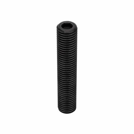 Socket Set Screw: 5/16"-24 Thread Size, 1 3/4 in Overall Lg, Cup pt, Alloy Steel, Socket, 100 PK