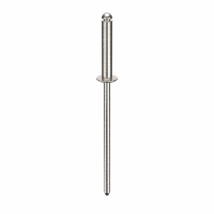 Blind Rivet,1 45/76" L,0.094" dia,PK500: Inch, 1 19/32 in Overall Lg, 1/2 in Body Lg, Dome, 500 PK