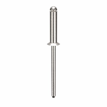 Blind Rivet,1 55/57" L,0.156" dia,PK500: Inch, 1 31/32 in Overall Lg, 43/64 in Body Lg, 500 PK