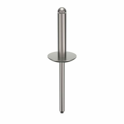 Blind Rivet,2 7/24" L,0.188" dia,PK250: Inch, 2 19/64 in Overall Lg, 61/64 in Body Lg, Plain, 250 PK