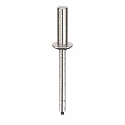 Blind Rivet,1 70/71" L,0.188" dia,PK250: Inch, 1 63/64 in Overall Lg, 21/32 in Body Lg, Dome, 250 PK