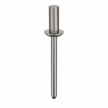 Blind Rivet,1.736" L,0.188" dia,PK250: Inch, 1 47/64 in Overall Lg, 15/32 in Body Lg, Dome, 250 PK
