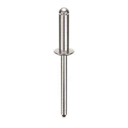 Blind Rivet,1.9 in L,0.188 in dia,PK250: Inch, 1 29/32 in Overall Lg, 11/16 in Body Lg, 250 PK