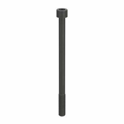 Socket Head Cap Screw: 3/8"-16 Thread Size, 5 1/2 in Lg, Std, Black Oxide, Steel, 50 PK