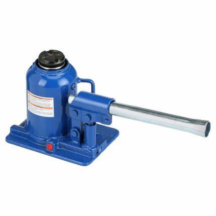 WESTWARD High-Clearance Bottle Jacks: Steel, Manual Handle, Mechanical, 20 ton Load Capacity, 35MT12