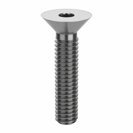 Socket Flat Head Screw: 5/16"-18 Thread Size, 1 1/2 in Lg, Flat, NL-19, Stainless Steel, 18-8, 25 PK