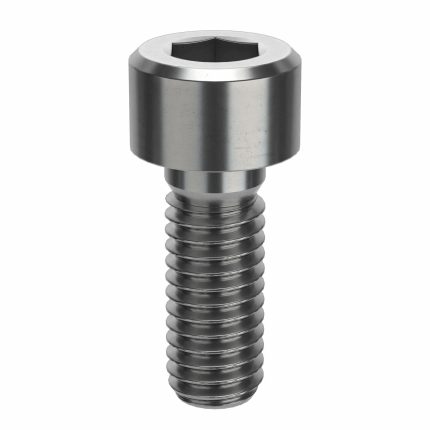 Socket Head Cap Screw: M6-1 Thread Size, 16 mm Lg, Std, NL-19, Stainless Steel, 18-8, 25 PK
