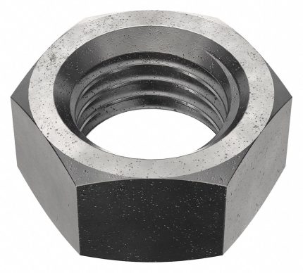 Structural Nut: Steel, Class 10, Black Oxide, 100 PK