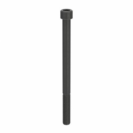 Socket Head Cap Screw: M12-1.75 Thread Size, 170 mm Lg, Std, Black Oxide, Steel, Class 12.9, 10 PK
