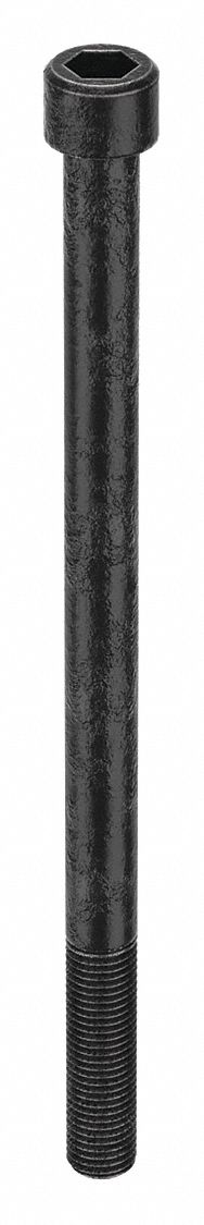 Socket Head Cap Screw: M20-2.5 Thread Size, 320 mm Lg, Std, Black Oxide, Steel, Class 12.9