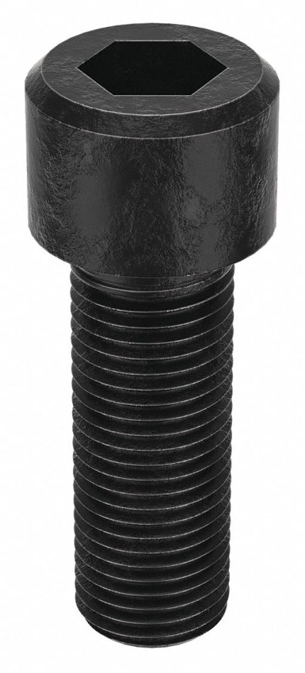 Socket Head Cap Screw: M42-4.5 Thread Size, 120 mm Lg, Std, Black Oxide, Steel, Class 12.9