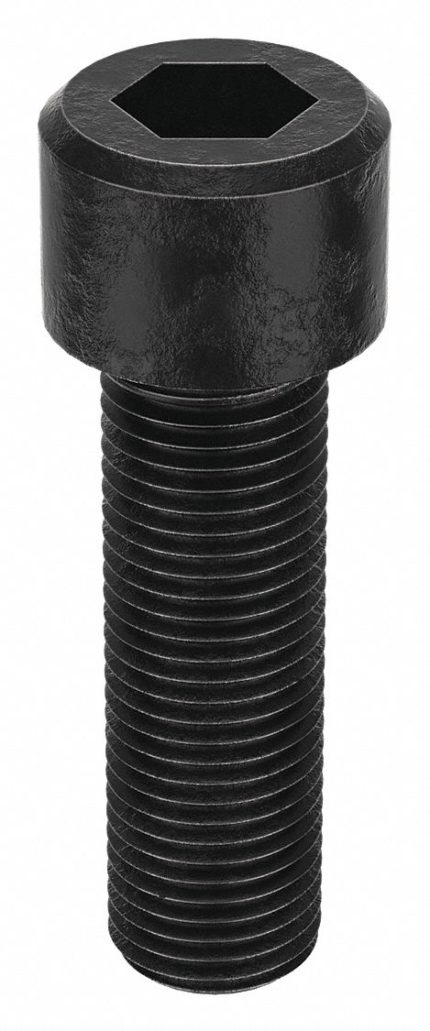 Socket Head Cap Screw: M42-4.5 Thread Size, 140 mm Lg, Std, Black Oxide, Steel, Class 12.9