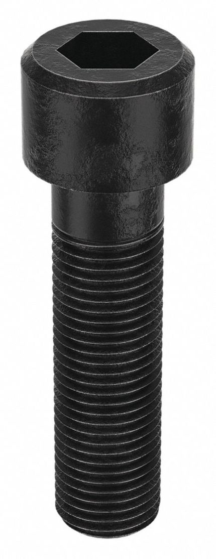 Socket Head Cap Screw: M42-4.5 Thread Size, 160 mm Lg, Std, Black Oxide, Steel, Class 12.9