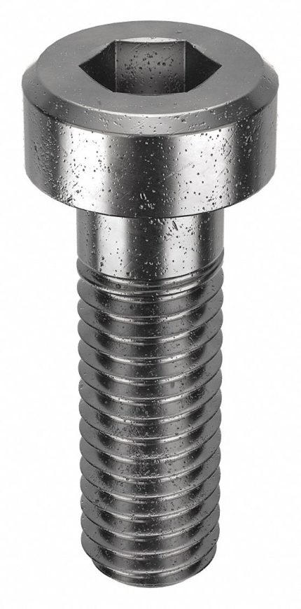 Socket Head Cap Screw: M5-0.8 Thread Size, 16 mm Lg, Low-Profile Std, Black Oxide, Steel, 100 PK