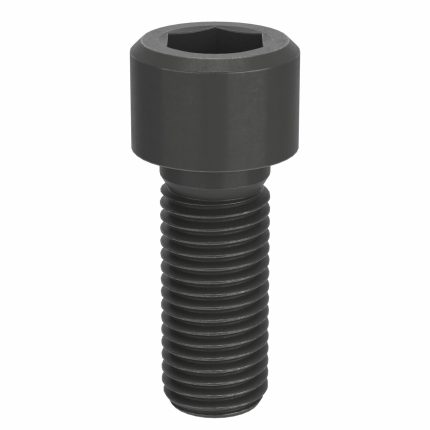 Socket Head Cap Screw: M12-1.5 Thread Size, 30 mm Lg, Std, Black Oxide, Steel, Class 12.9, 50 PK