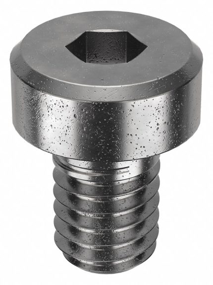 Socket Head Cap Screw: M4-0.7 Thread Size, 6 mm Lg, Low-Profile Std, Black Oxide, Steel, 100 PK
