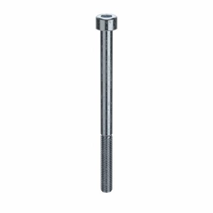 Socket Head Cap Screw: M5-0.8 Thread Size, 70 mm Lg, Std, Zinc Plated, Steel, Class 8, 100 PK