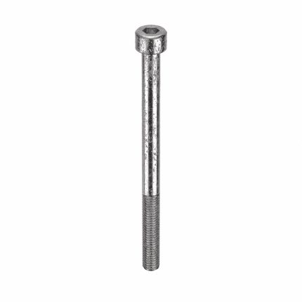 Socket Head Cap Screw: M5-0.8 Thread Size, 70 mm Lg, Std, Plain, Stainless Steel, 316, 50 PK